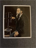 WILHELM RONTGEN (xray) Antique Tobacco Card (1934)