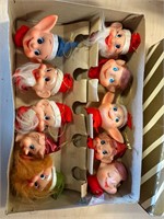 MCM Elf Head Ornaments