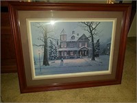 Signed Jesse Barnes Frost and Gingerbread print