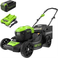 Greenworks 40V 21 Brushless Cordless Lawn Mower.