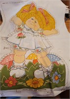 Vintage Fabric to make Cabbage Patch Girl Pillow