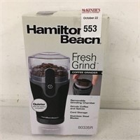 HAMILTON BEACH COFFEE GRINDER