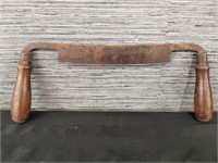 Vintage Draw Knife 12" Forged Blade
