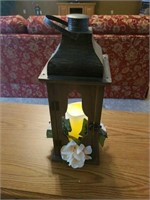 Decorative holder with LED candle