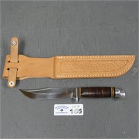 Westerm Fixed Blade Knife in Sheath