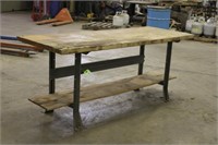 Shop Table Approx 30"x80"x33"