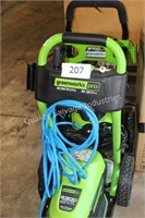 2 greenworks pressure washers - not tested