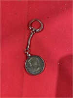 Half dollar key chain