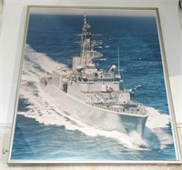 HMCS Algonquin Destroyer Canada Frigate Print