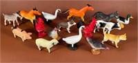 Lot of 16 Farm Animals