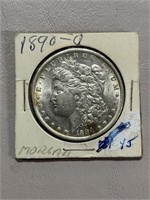 UNCIRCULATED MORGAN DOLLAR 1890-O