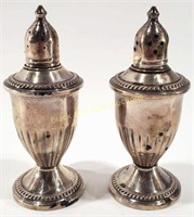 4.8 oz . Weighted Sterling Silver Shakers