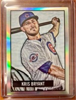 2017 Topps Kris Bryant Repro Art Card holo nice