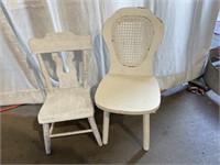 (2) Child's Chairs
