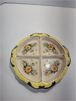 Vintage 4 Section Divided Candy Dish