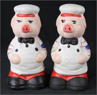 Pig Chef Salt & Pepper Shakers