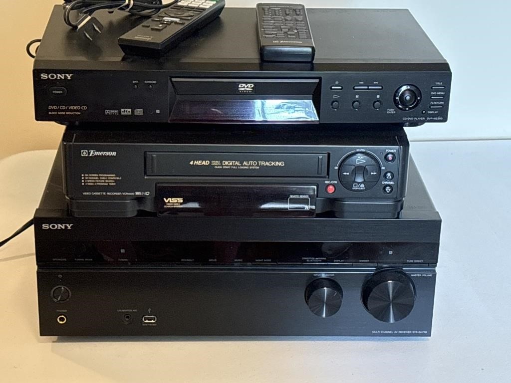 Stereo equipment-Sony multichannel AV receiver