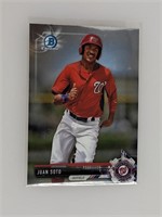 2017 Bowman Chrome Juan Soto Prospect #BCP180