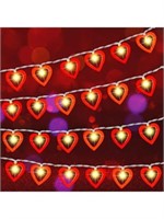 MSRP $9 Heart String Lights