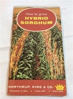 1960 brochure how to grow hybrid SORGHUM