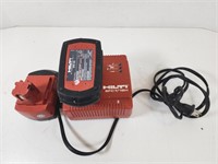 GUC Hilti  2 12V 3.0Ah Batteries + 1 Charger