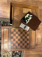 Chinese Checkers & Chess set