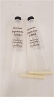 SQUEEZE TUBES FOR PACKING, CAMPING, CLIMBING