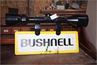 BUSHNELL SCOPES DOUBLE SIDED SIGN *SEE DESC