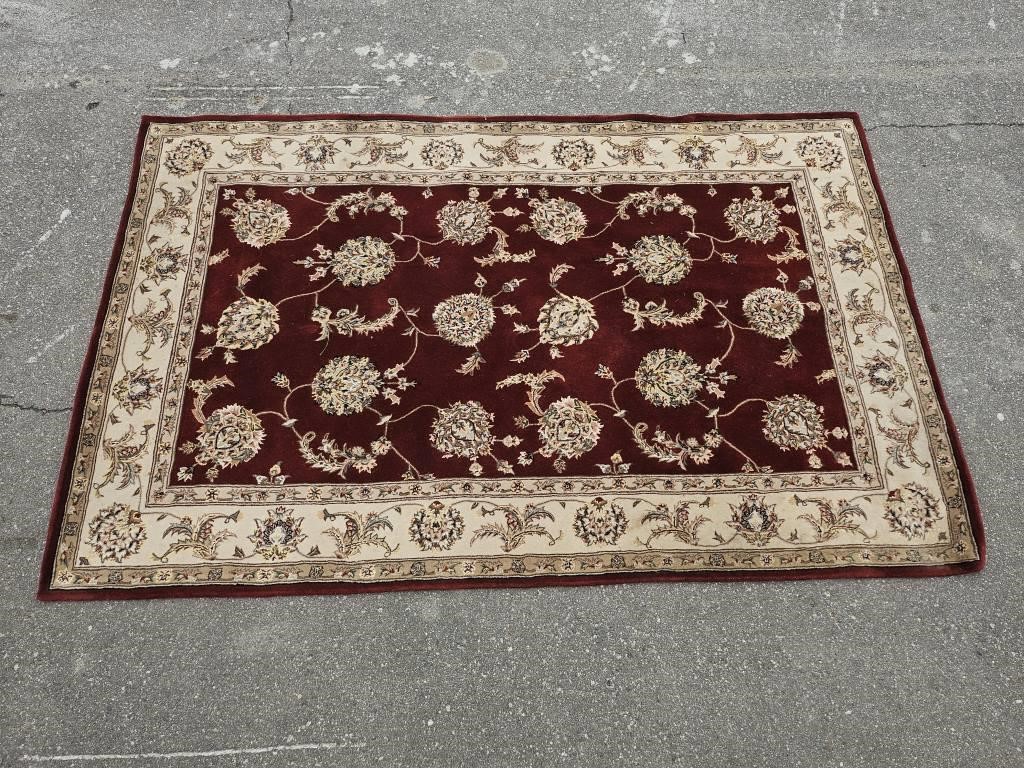 Vtg Nourison New Zealand Wool Rug