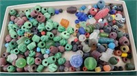 Lot of heavy beads greens