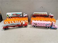 (4) Winross Trucks