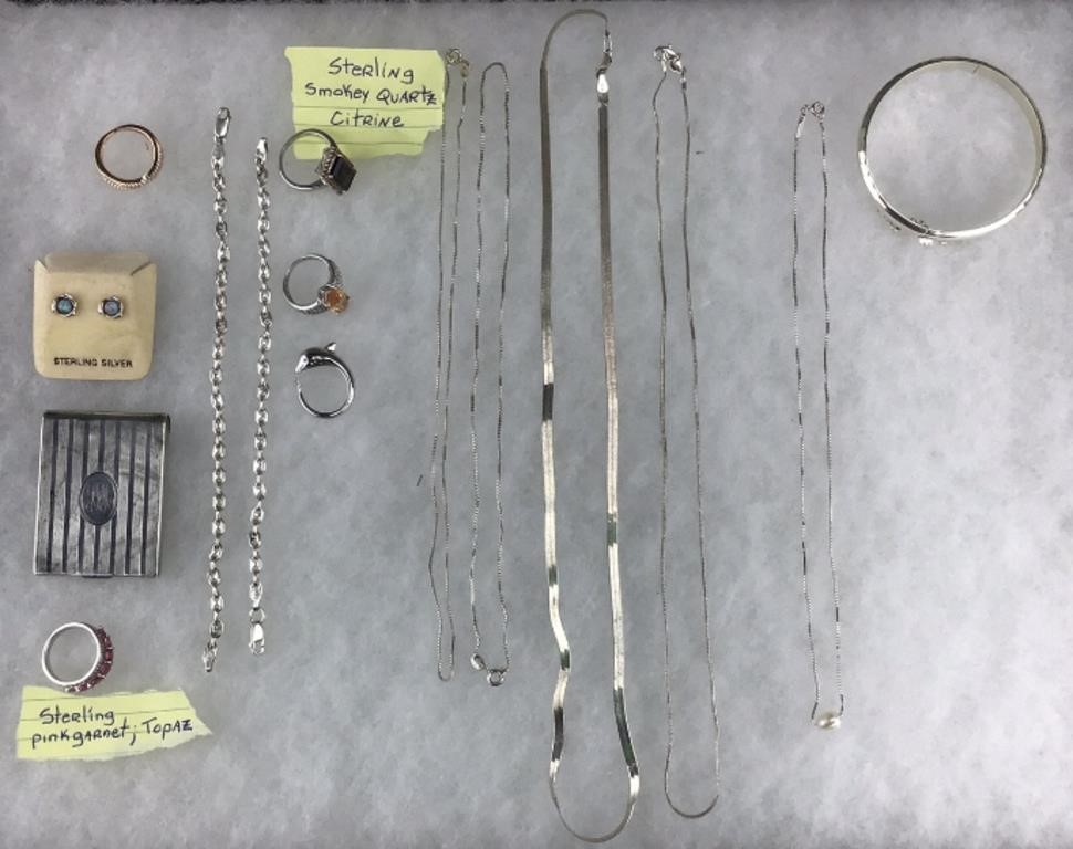 Lot of Marked Sterling / 925 Jewelry