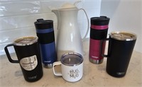 Insulated Cups & Carafe