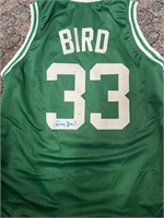 Celtics Larry Bird Signed Jersey with COA
