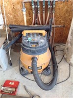 Ridgid shop vac with attachments