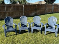 LIKE NEW H/DUTY ADRIONDACK OUTDOOR CHAIRS