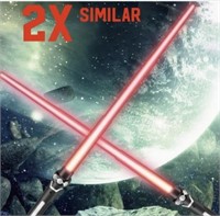 2X SPACE LIGHT SABRE / Sound Activated -