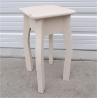Small White Painted Wood Table