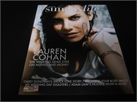 Lauren Cohan Signed 8x10 Photo Heritage COA