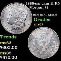 1888-s /s vam 11 R5 Morgan $1 Grades Select Unc