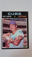 1971 Topps #220 Ron Santo Chicago Cubs