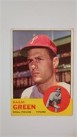 1963 Topps #91 Dallas Green, Philadelphia Phillies