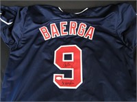 INDIANS CARLOS BAERGA SIGNED JERSEY JSA COA