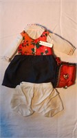 Vintage Assortment Of Doll , Clothes And Access.