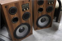 Pair of Acoustic Response 707 Speakers-Made in USA