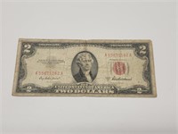 1953A US $2 Bill Red Seal