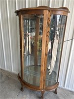 Curved Lighted Curio