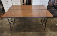 (2) Folding Tables