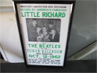Wall Art - Little Richard w The Beatles (15" x 24"