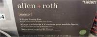 ALLEN AND ROTH 3 LIGHT VANITY RETAIL $80